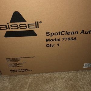 Spot cleaner out of furniture